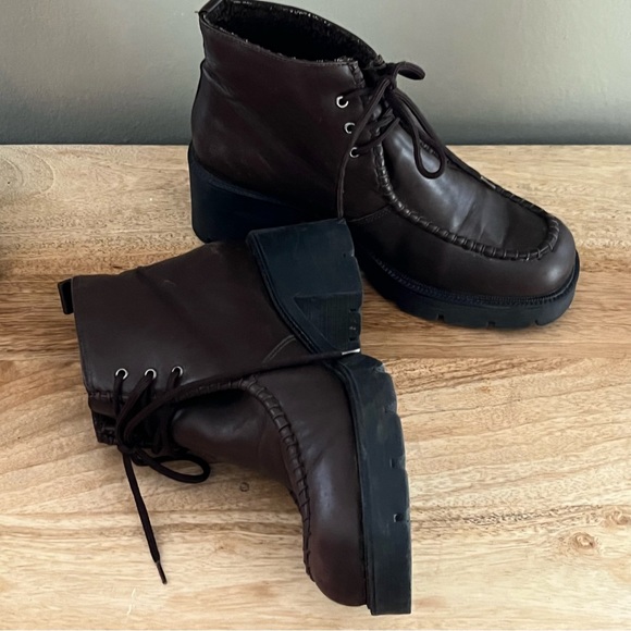 Aquatalia Lace-Up Boot Size 7.5 - Picture 5 of 12